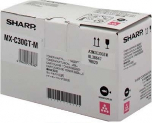 Genuine Sharp MXC30GTM Magenta Toner Cartridge MX-C30GTM