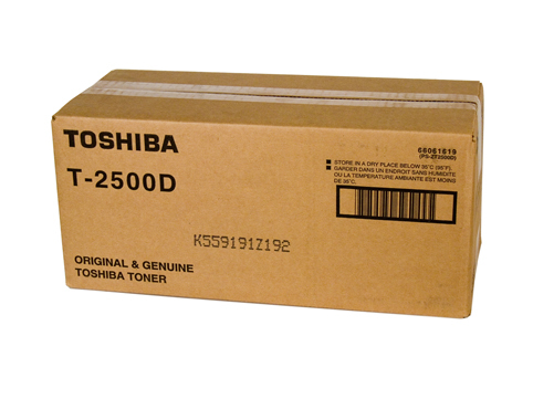 1 x Genuine Toshiba e-Studio 20s 25s 200 250 Toner Cartridge Twin Pack T2500D