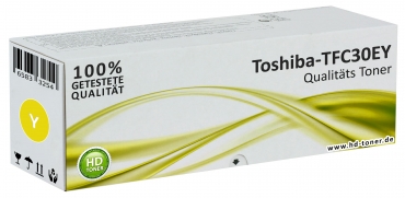 1 x Genuine Toshiba e-Studio 2050c 2051c 2550c 2551c Yellow Toner Cartridge TFC30DY