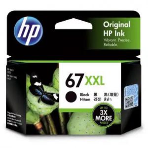 1 x Genuine HP 67XXL Black Ink Cartridge 3YM59AA