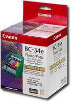 1 x Genuine Canon BC-34E Photo Printhead