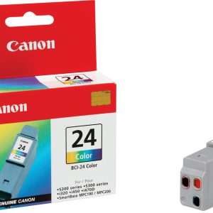 1 x Genuine Canon BCI-24C Colour Ink Cartridge