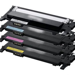 4 Pack Compatible Samsung CLP-360 CLP-365 CLX-3300 CLX-3305 Toner Cartridge Set SU377A SU120A ST986A SU254A SU464A