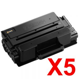 5 x Compatible Samsung SL-M3820 SL-M3870 SL-M4020 SL-M4070 Toner Cartridge Extra High Yield MLT-D203E SU887A