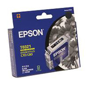 1 x Genuine Epson T0321 Black Ink Cartridge