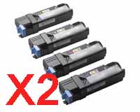 2 Lots of 4 Pack Compatible Fuji Xerox DocuPrint CP305D CM305D CM305DF Toner Cartridge Set