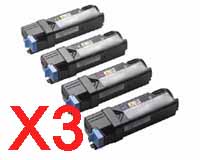 3 Lots of 4 Pack Compatible Fuji Xerox DocuPrint CP305D CM305D CM305DF Toner Cartridge Set