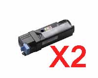 2 x Compatible Fuji Xerox DocuPrint CP305D CM305D CM305DF Black Toner Cartridge CT201632