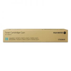 1 x Genuine Fuji Xerox DocuCentre VI C2271 C3370 C3371 C4471 C5571 C6671 C7771 Cyan Toner Cartridge CT202635