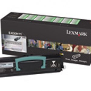 1 x Genuine Lexmark E450 Toner Cartridge High Yield
